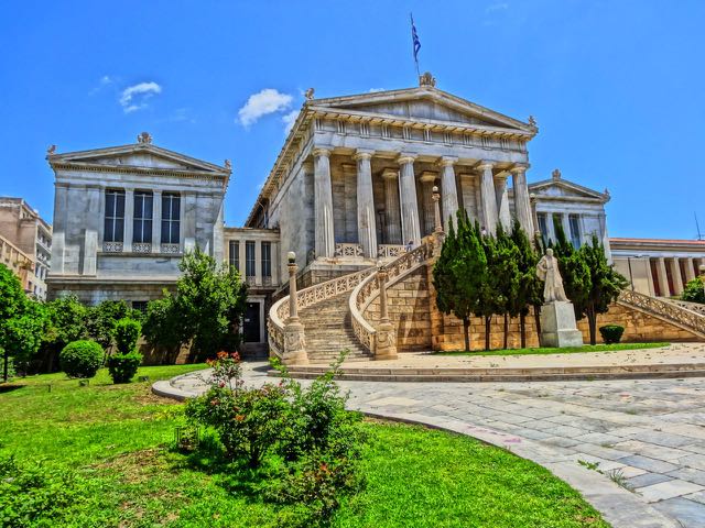 Library at Athens University