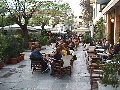 Oionas Cafe, Plaka, Athens, Greece