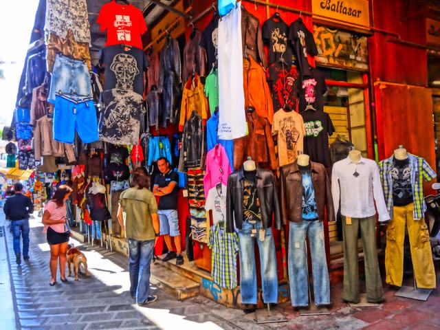 Monastiraki Clothing Shop, Athens