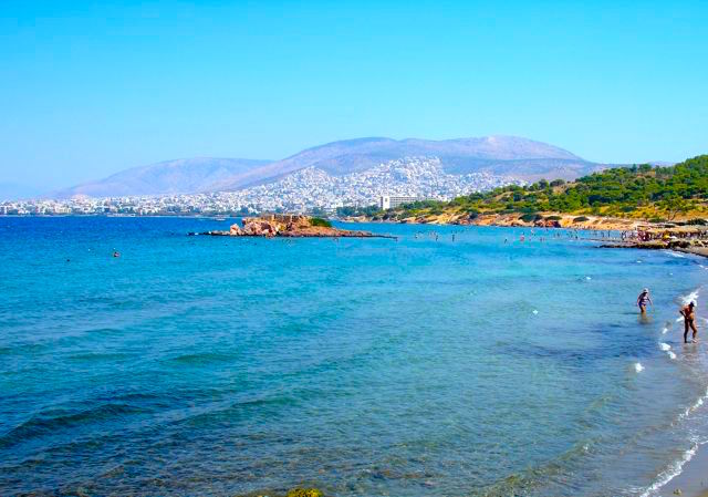 Beach at Vouliagmeni