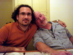 Yiannis and Matt, Sardelles, Gazi, Athens, Greece