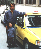 George the Famous Taxi Driver, Athens, Greece