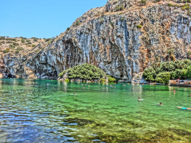 Athens, Greece: Lake Vouliagmeni Healing Spa