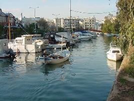 Faliron Delta in Pireaus, Greece