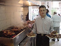 Telis' serves the best porkchops in Athens