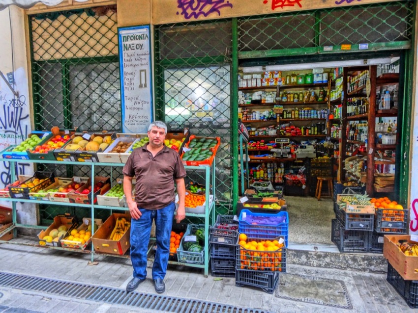 Naxos shop in Psiri