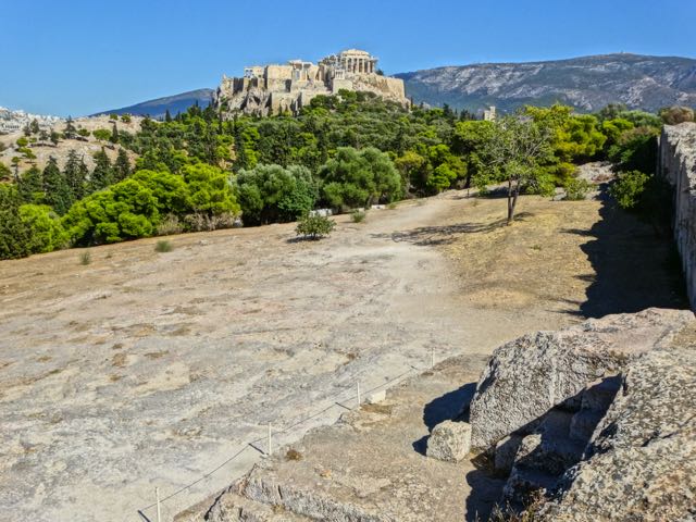 Acropolis from Pnyx Hill, Thission
